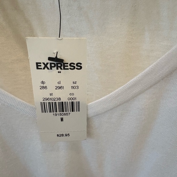 NWT Express Long Sleeve Tie Front Tshirts - Picture 6 of 6